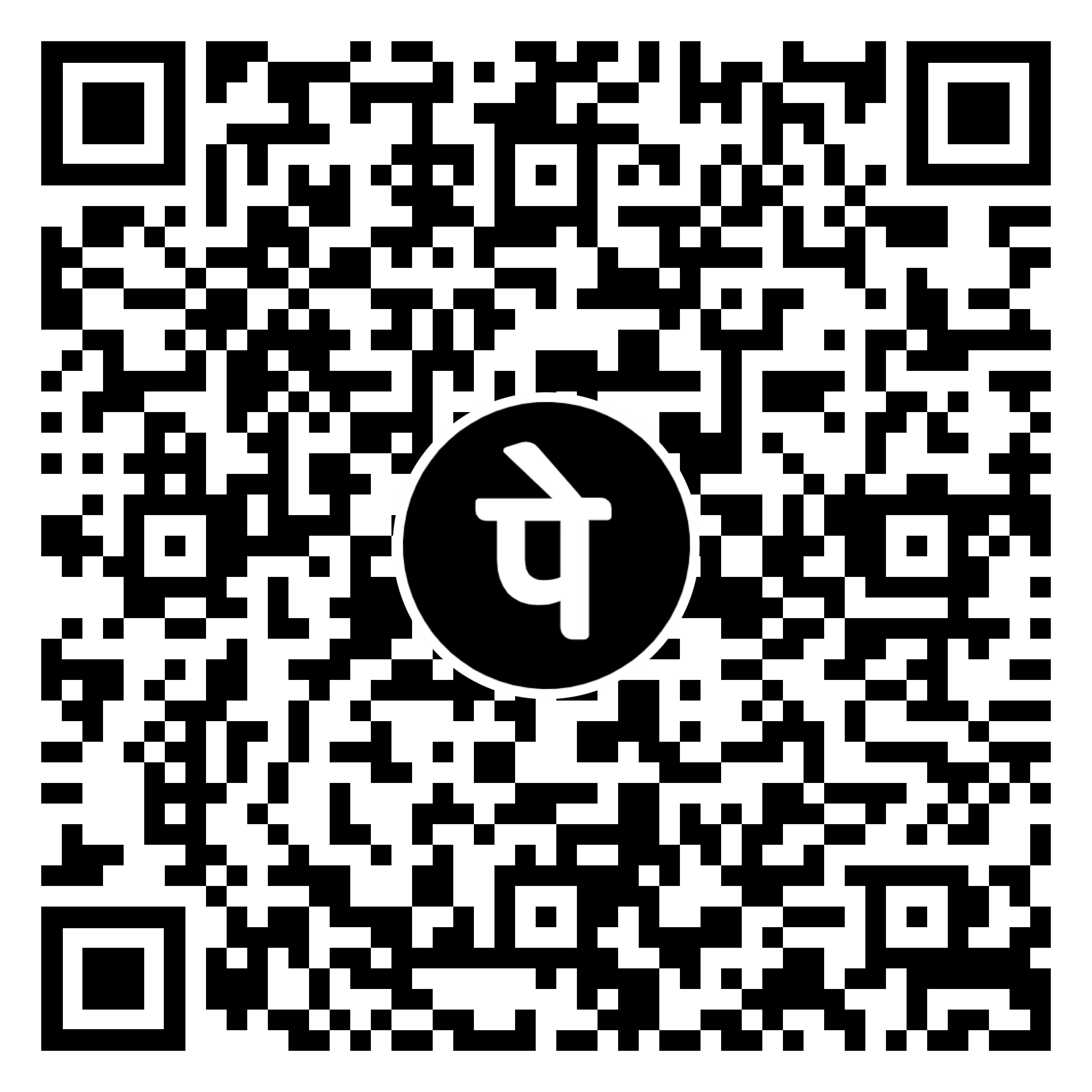 QR code to support via PhonePe